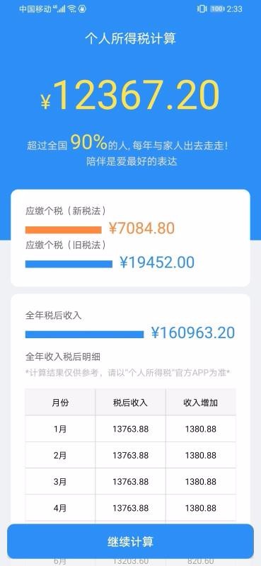 个人所得税计算下载安卓版本